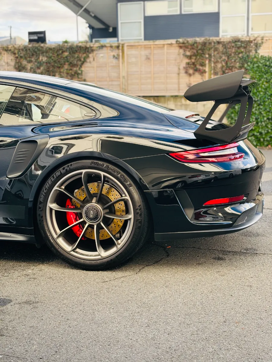 Porsche GT3 RS wheel ceramic coating Tauranga